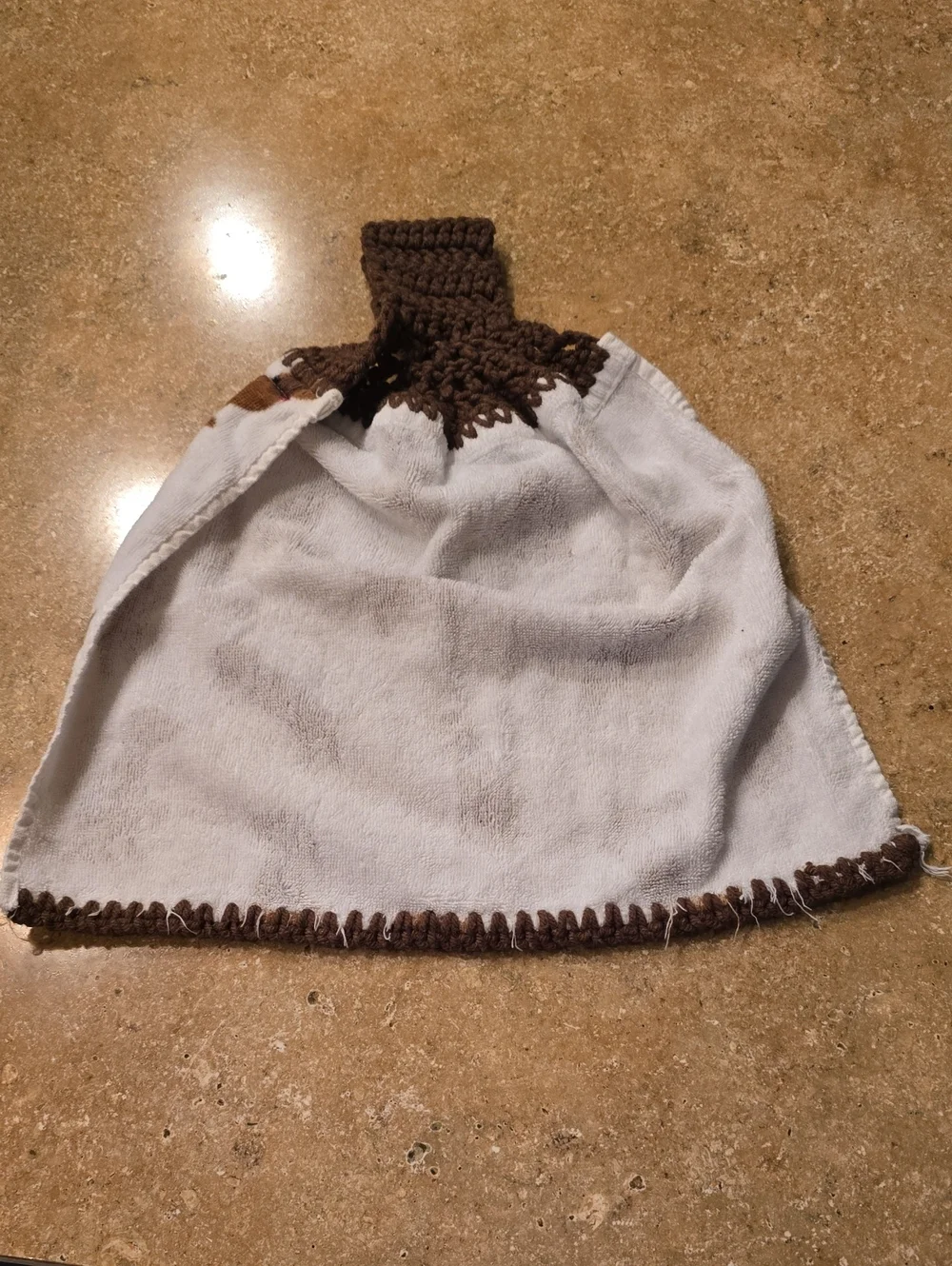 Handmade Hanging Hand Towel - Dogs